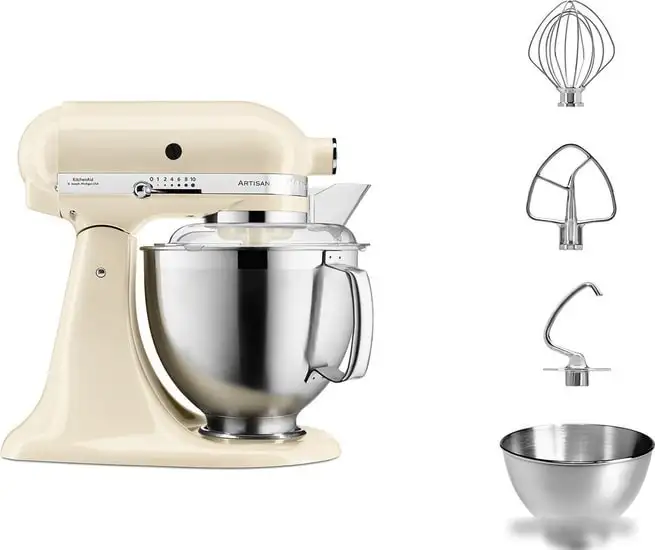 Планетарный миксер KitchenAid 5KSM185PSEAC - фото товара