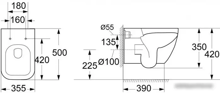 Унитаз BelBagno Alpina BB10100CHR - фото товара