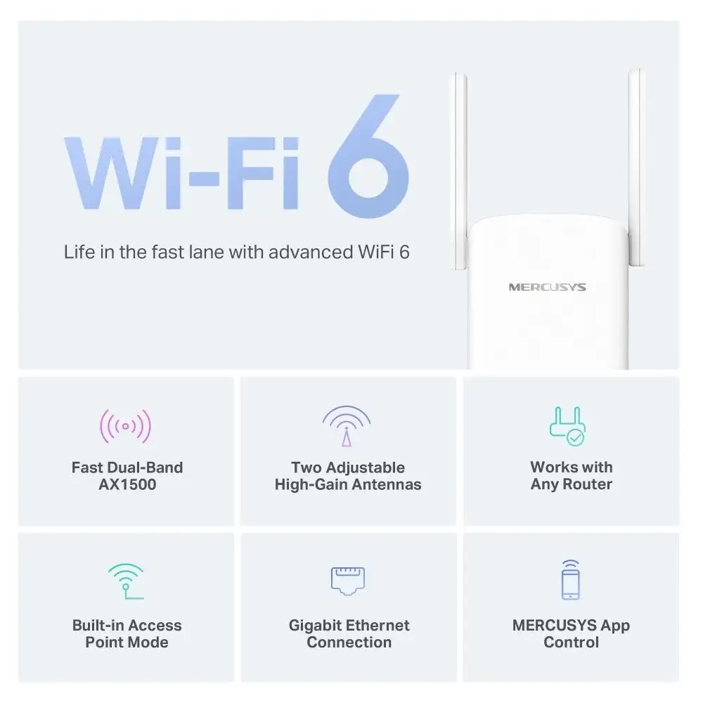 Усилитель Wi-Fi Mercusys ME60X – фото товара