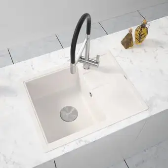 Кухонная мойка ZorG Rock 65 Premium alba - изображение в каталоге