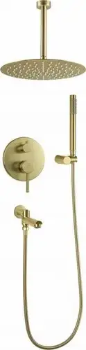 Душевая система Filarete Roun FL1022 (матовое золото)