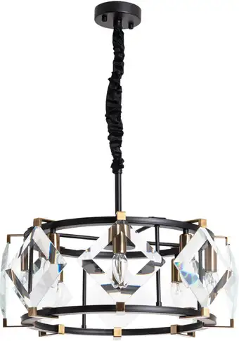 Подвесная люстра Divinare Elliot 7304/04 SP-8 – изображение в каталоге
