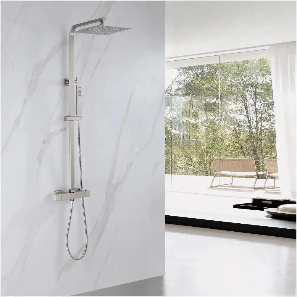 Душевая система Abber Daheim AF8260SPL (сатин) - фото товара