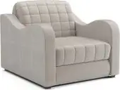 Кресло-кровать Мебель-АРС Барон №4 НПБ (бархат, бежевый Star Velvet 6 Light Beige) – изображение в каталоге