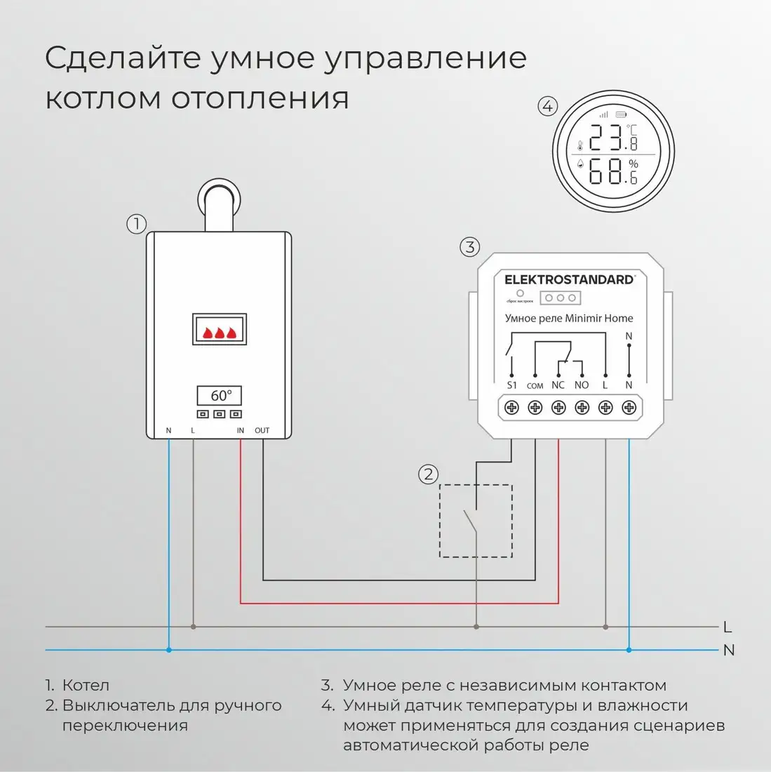 Реле Elektrostandard 76010/00 – фото товара