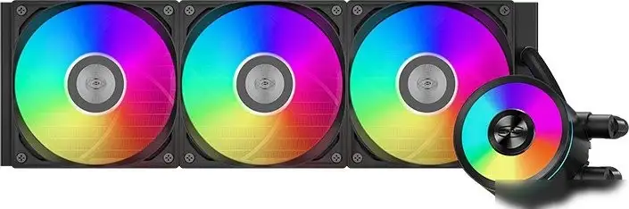 Система жидкостного охлаждения для процессора PCCooler DA360 Pro ARGB (черный) – фото товара