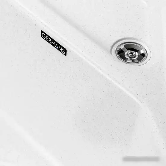 Кухонная мойка Gerhans E08 (белый) - фото товара