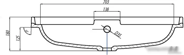 Умывальник Акватон Фабиа 80 80x45 - фото товара