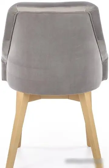 Стул с подлокотниками Halmar Toledo 2 (дуб медовый/solo 265) – фото товара