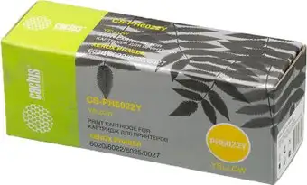 Картридж CACTUS CS-PH6022Y (аналог Xerox 106R02762) – изображение в каталоге