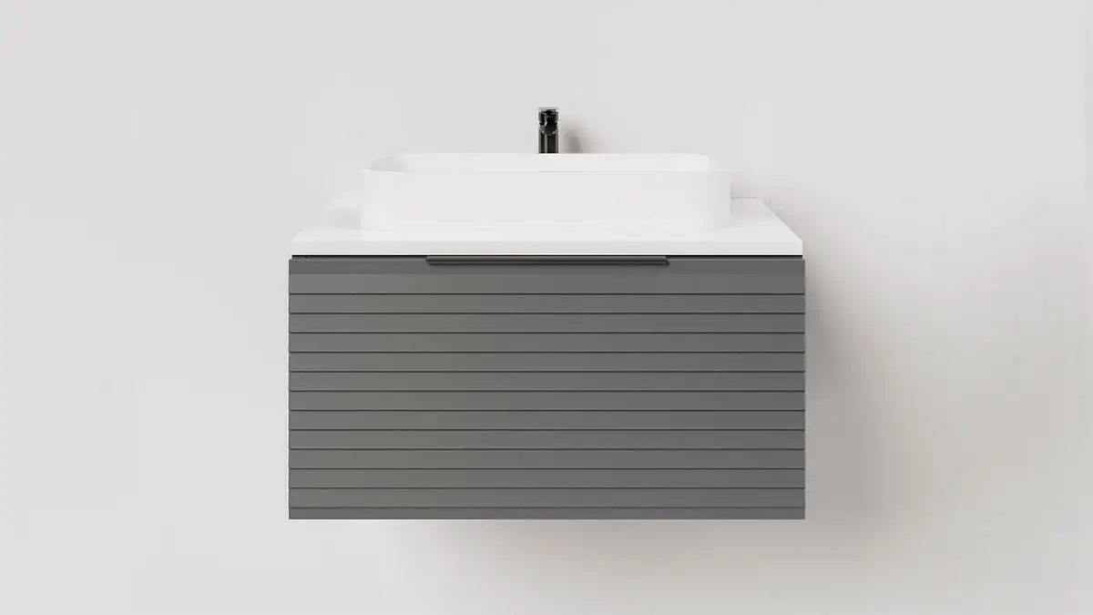 Salini Тумба под умывальник Touch Н 60 T600H1A (антрацит) – фото товара