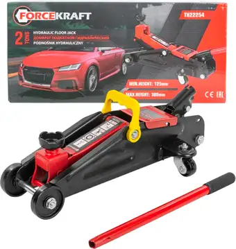 Подкатной домкрат ForceKraft FK-TH22254 2т – изображение в каталоге