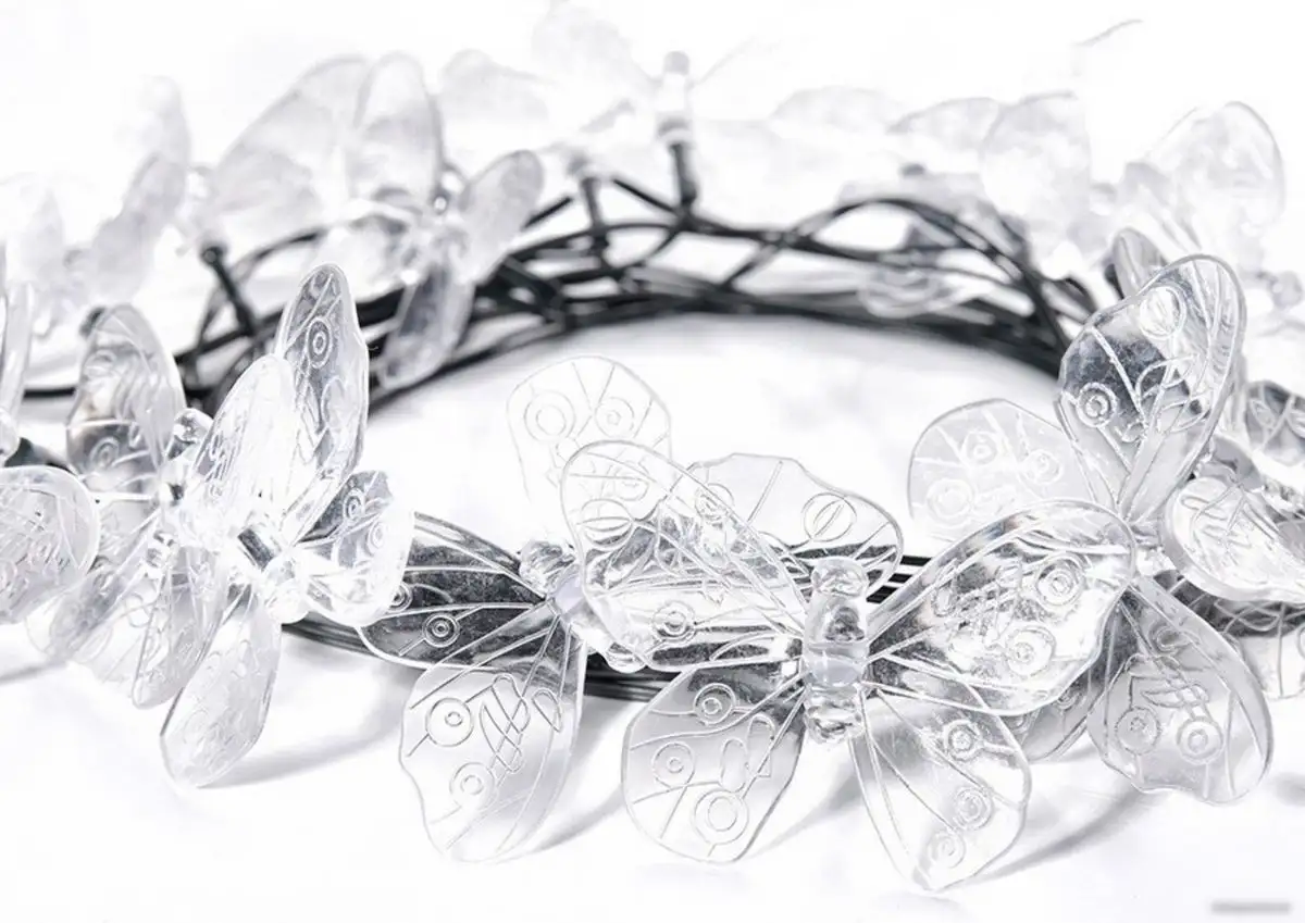 Садовая гирлянда Uniel USL-S-129/PT4000 BUTTERFLIES UL-00006557 – фото товара