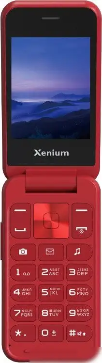 Телефон Xenium Xenium X680 (красный) – фото товара