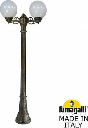 Городской фонарь Fumagalli Globe ARTU BISSO/G250 2L FU_G25.158.S20.BYF1R – изображение в каталоге