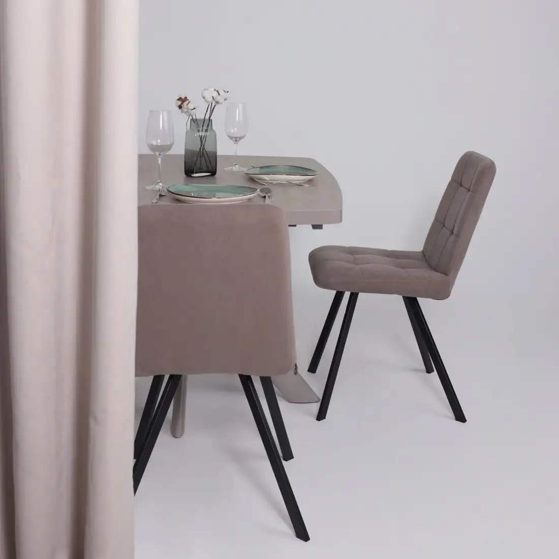 Стул Мамадома Rommy (b05 Latte Lux/черный) – фото товара