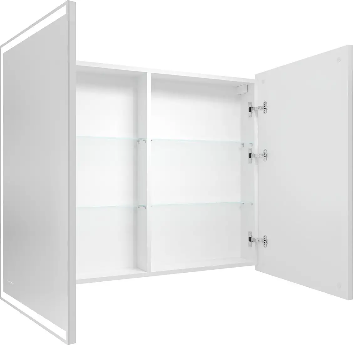 Grossman Шкаф с зеркалом для ванной Меркадо-100 201002 – фото товара