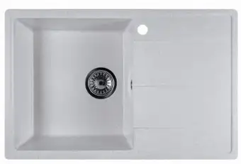 Кухонная мойка Marblan Magnum L (бежевый, с сифоном) - изображение в каталоге