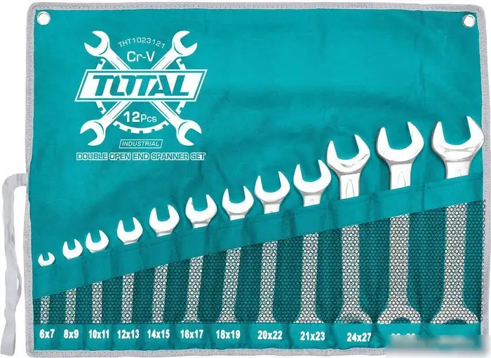 Набор ключей Total THT1023121 (12 предметов) – фото товара