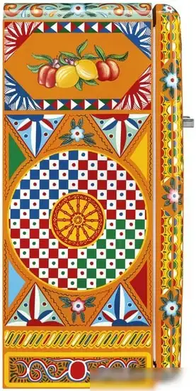 Однокамерный холодильник Smeg FAB28RDGC5 - фото товара