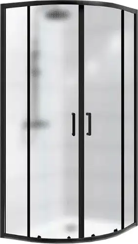 Душевой уголок BelBagno UNO-195-R-2-90-P-NERO - изображение в каталоге