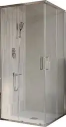 Душевой уголок BelBagno LUCE-AH-2-120/90-C-Cr - изображение в каталоге