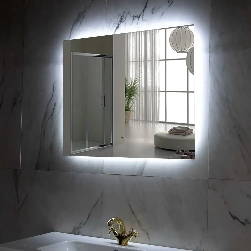 Пекам Зеркало Greta Fly 80x65 GretaFly-80x65B (с подсветкой, бесконтактным сенсором) – фото товара