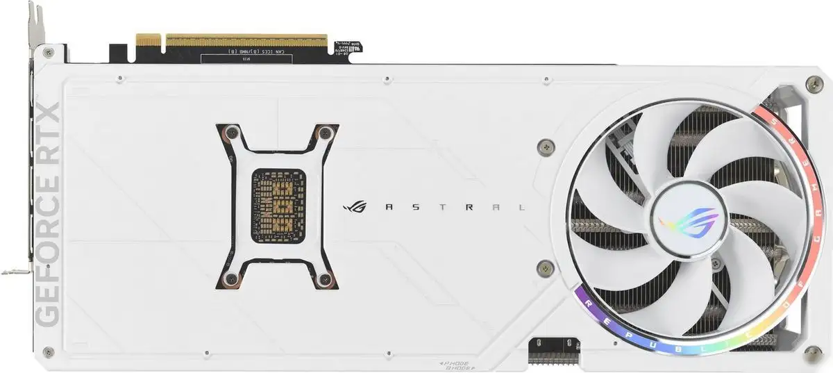 Видеокарта ASUS ROG Astral GeForce RTX 5080 16GB GDDR7 White OC Edition – фото товара
