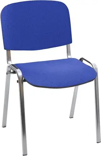 Офисный стул Helmi Изо HL-F01 359858 (хром/ткань синяя с черным) – изображение в каталоге