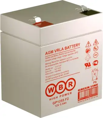 Аккумулятор для ИБП WBR GP1255 – изображение в каталоге