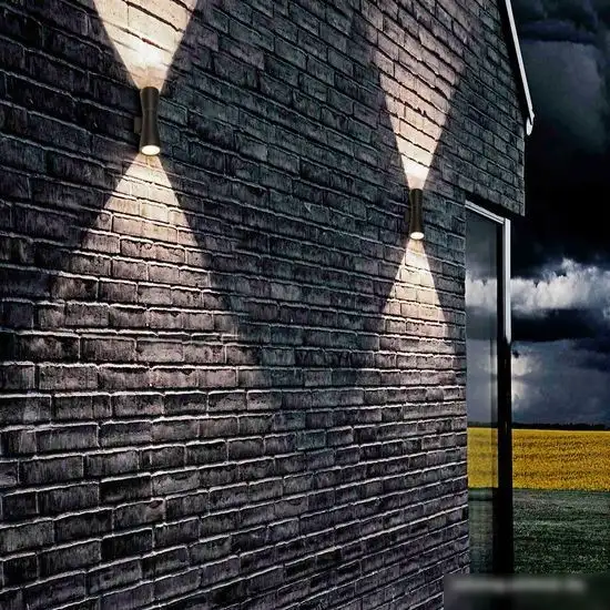 Уличный настенный светильник Elektrostandard Techno Led Tube Doble 1502 (черный) – фото товара