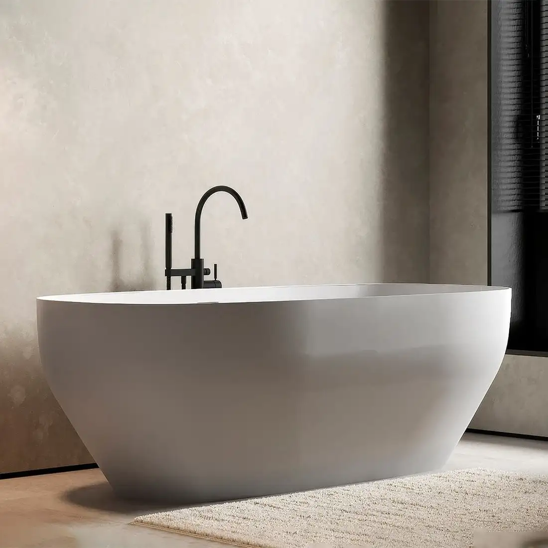 Ванна Belux Арго АР-1750 (18, белый матовый/Solid Surface) - фото товара