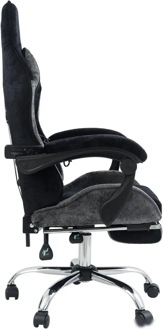 Игровое (геймерское) кресло Calviano Amarone (black-grey plush) – фото товара