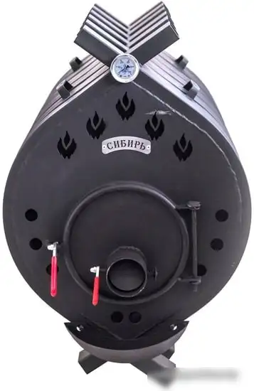 Свободностоящая печь-камин Сибирь БВ-720 - фото товара