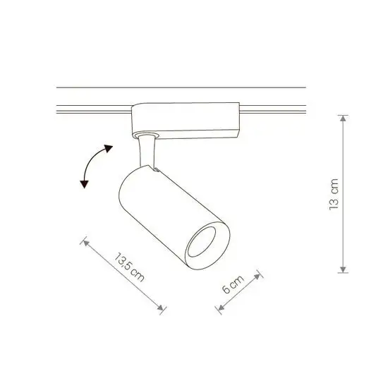 Трековый светильник Nowodvorski Profile Iris LED 9006 (White) – фото товара