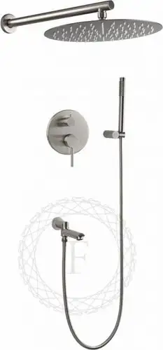 Душевая система Filarete Roun FL1020 (никель)