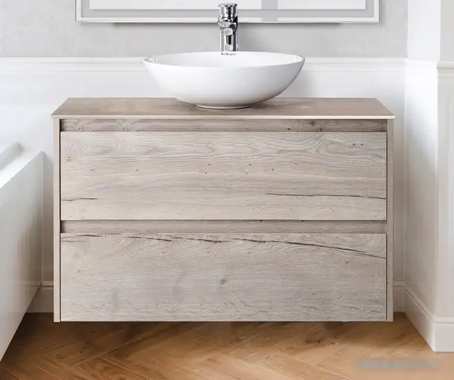 BelBagno Тумба под умывальник Kraft-800-2C-SO-RGB (rovere galifax bianco) – фото товара