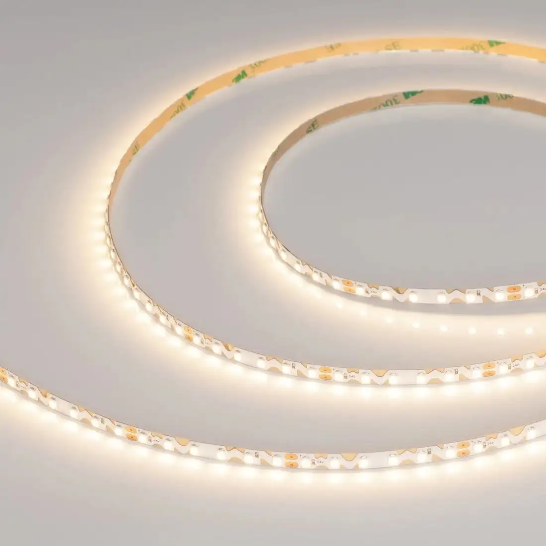 Светодиодная лента Arlight 9.6W/m 120LED/m 2835SMD теплый белый RZ-A120-6mm 24V 040805 – фото товара