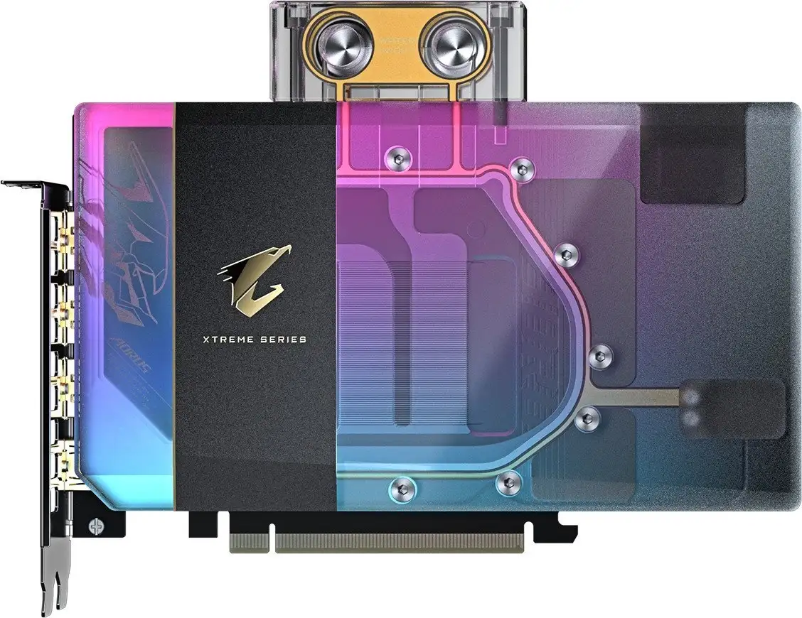 Видеокарта Gigabyte Aorus GeForce RTX 5080 Xtreme Waterforce WB 16G GV-N5080AORUSX WB-16GD – фото товара