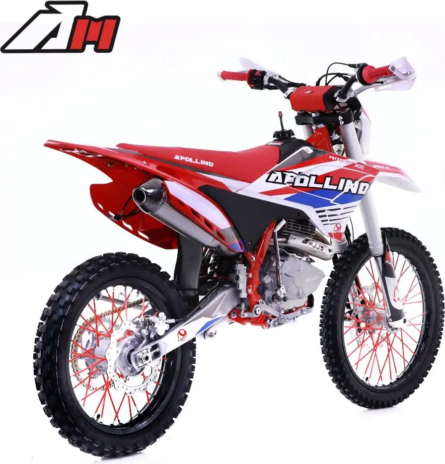 Мотоцикл Apollino Enduro AMX-F 300 21/18 (красный) – фото товара