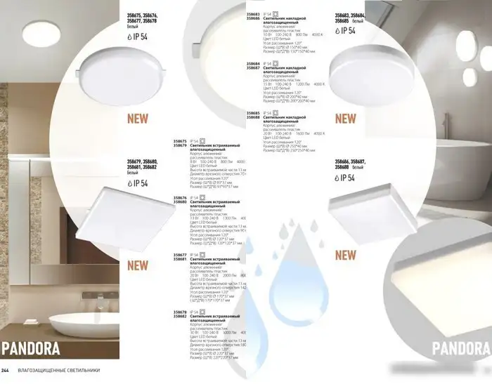 Припотолочная люстра Novotech Pandora 358683 – фото товара