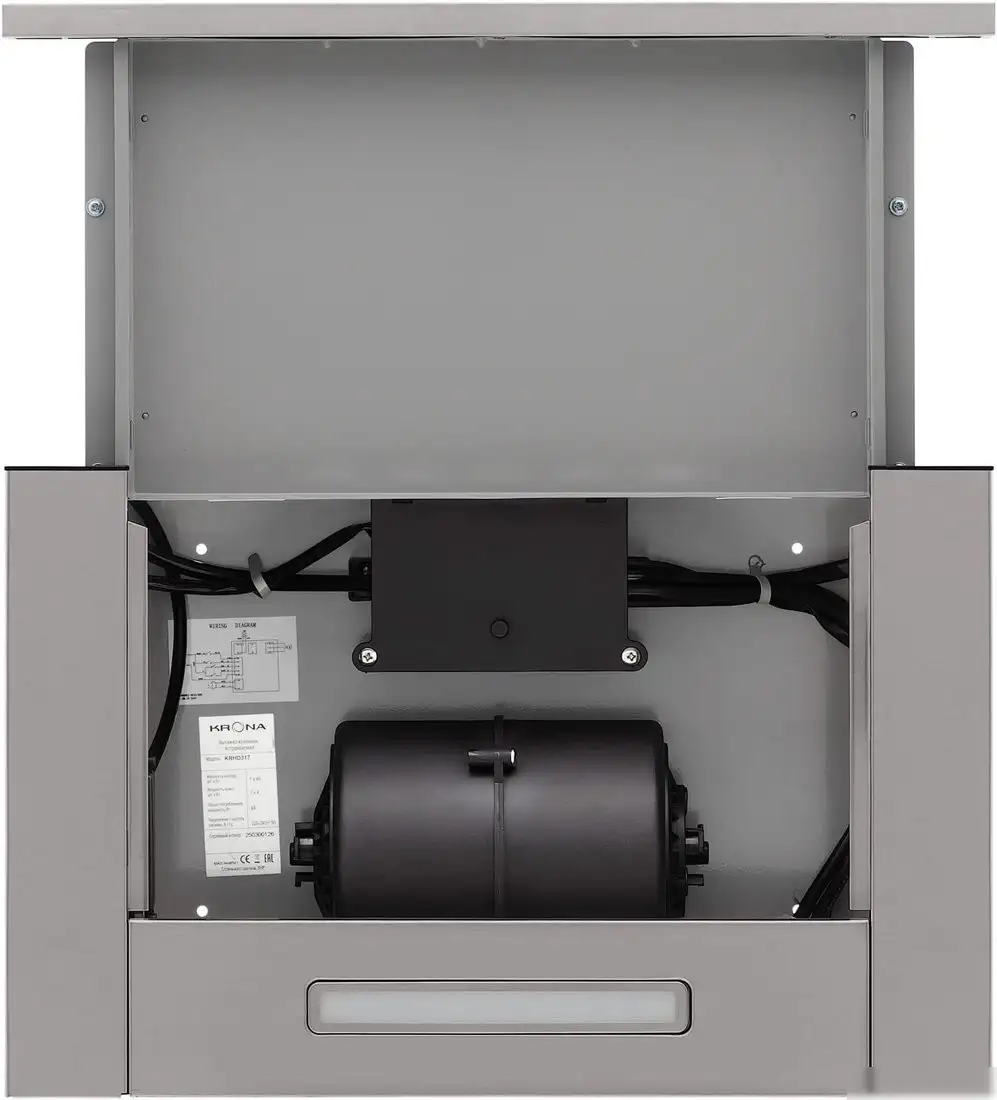 Кухонная вытяжка Krona Kamilla F 450 inox КА-00009803 (нержавеющая сталь) - фото товара