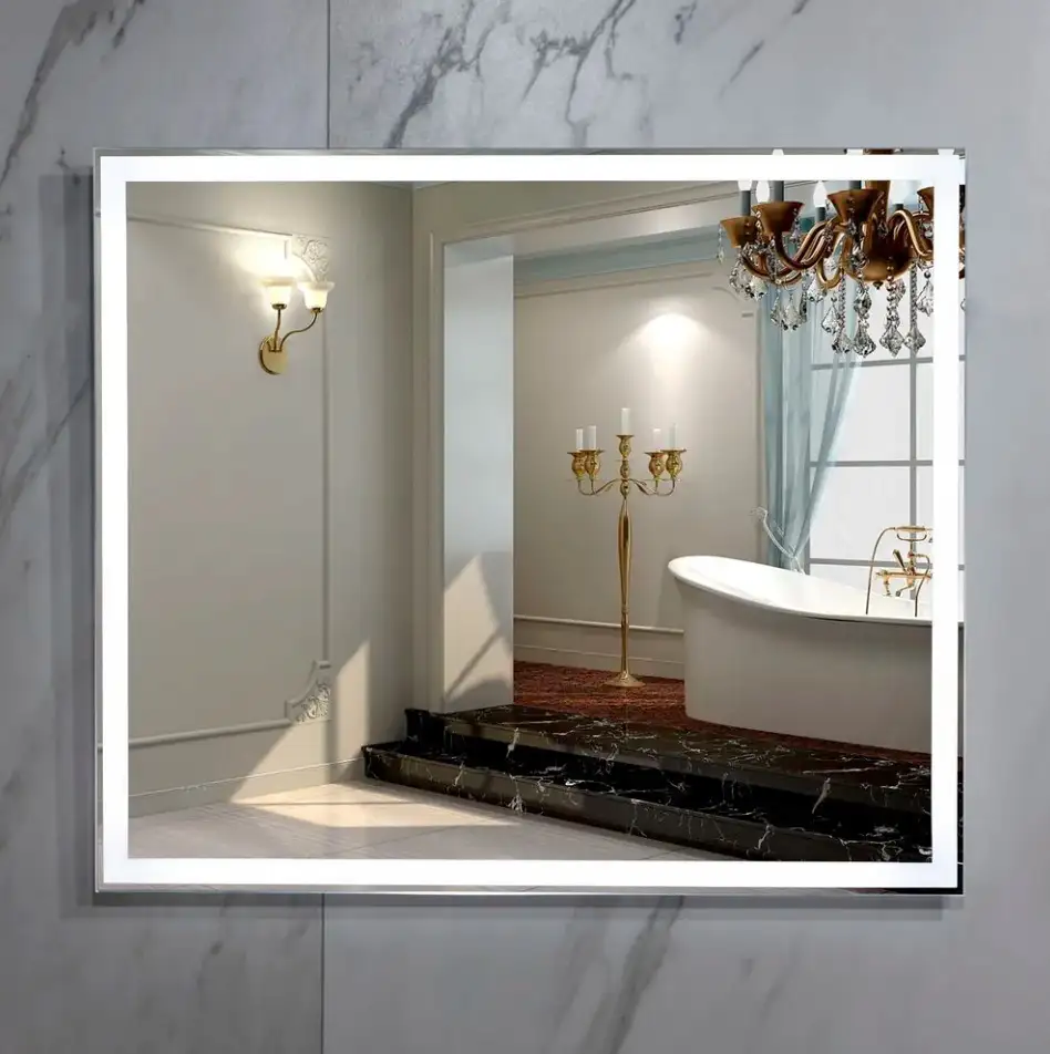 Пекам Зеркало Greta 60x50 greta-60x50B (с подсветкой и бесконтактным сенсором) – фото товара