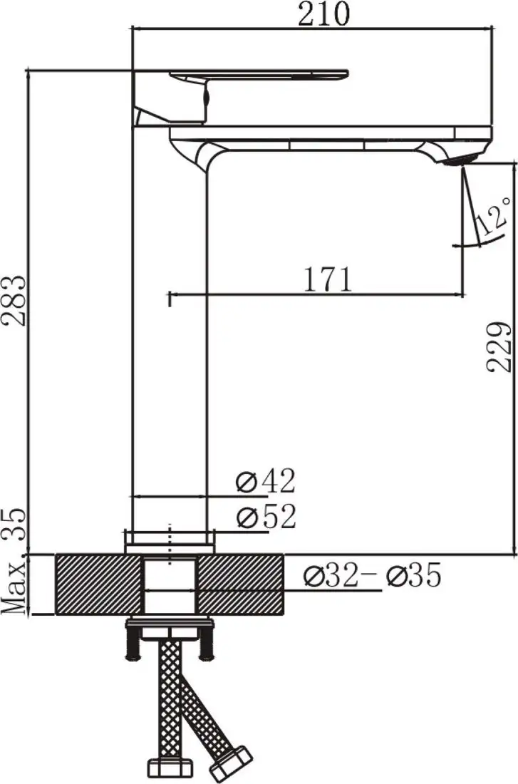 Умывальник Lauter 21487-50 + Moon 21СК8691BS - фото товара