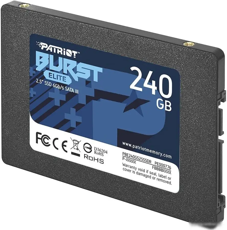 SSD Patriot Burst Elite 240GB PBE240GS25SSDR – фото товара