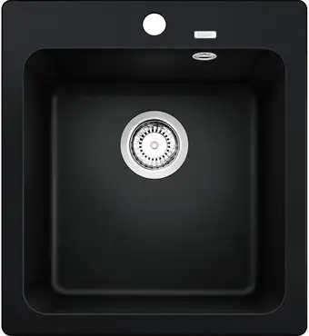 Кухонная мойка Blanco Naya 45 526572 (черный) - изображение в каталоге