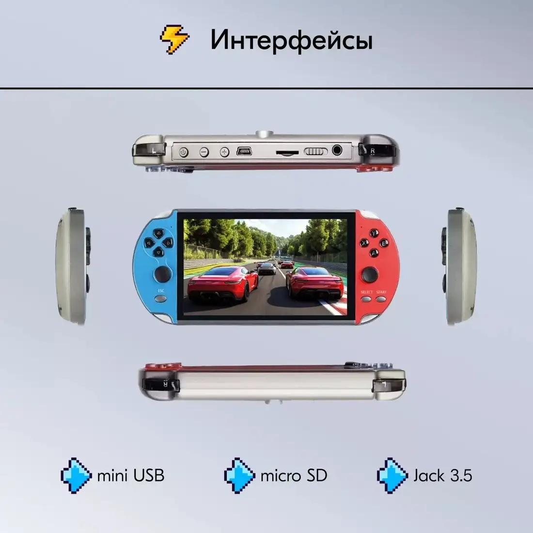 Игровая приставка Kingprice Portable X1 – фото товара