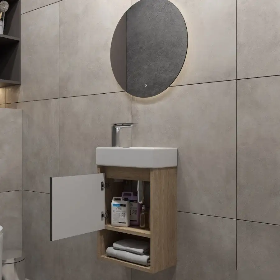 Teymi Тумба под умывальник Nura T60536 (графит) – фото товара