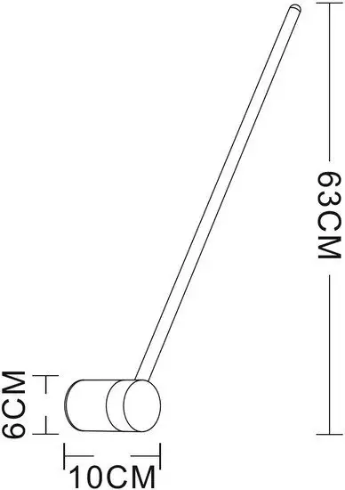 Бра Arte Lamp Polis A2027AP-1BK – фото товара