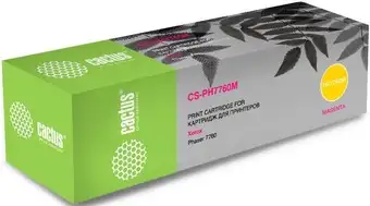 Картридж CACTUS CS-PH7760М (аналог Xerox 106R01161) – изображение в каталоге